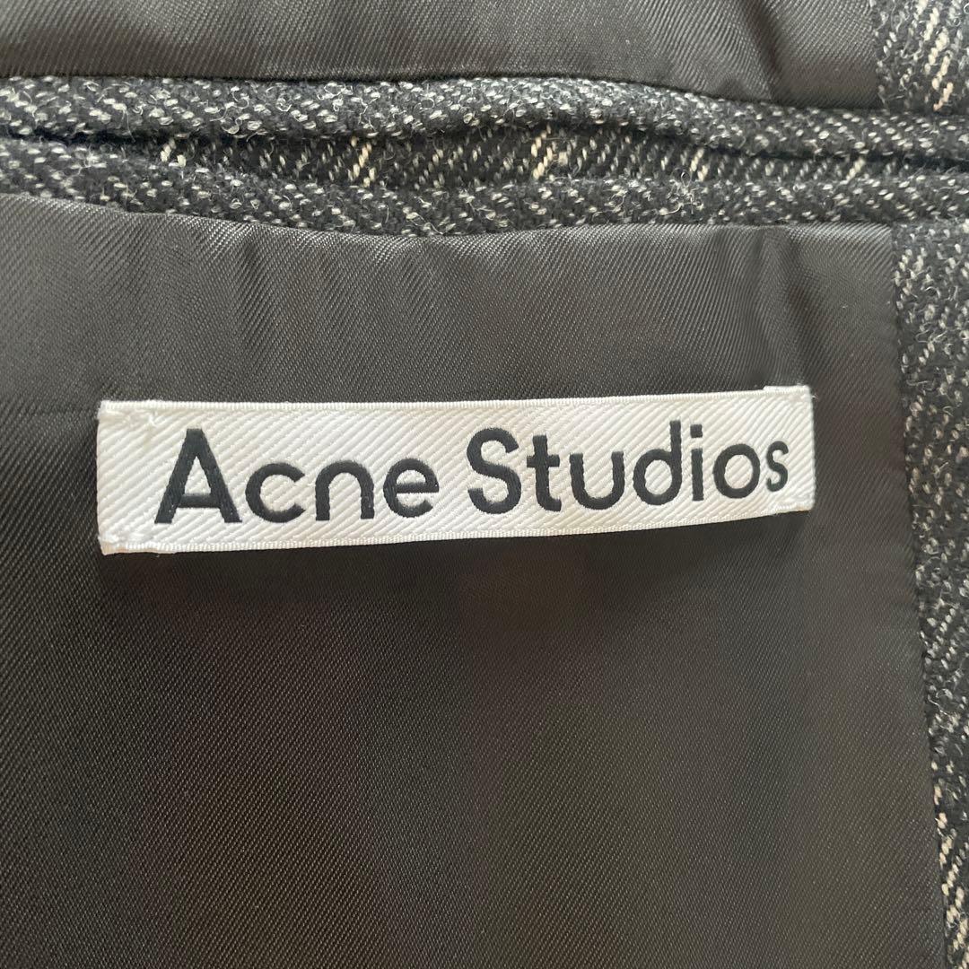 acne studious ストライプ ダブルブレストスーツ　セットアップ