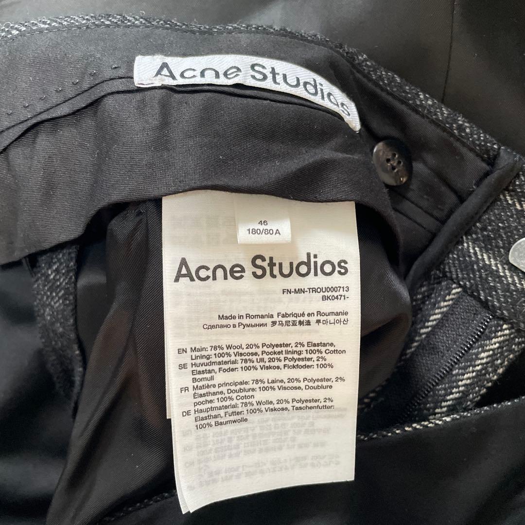 acne studious ストライプ ダブルブレストスーツ　セットアップ