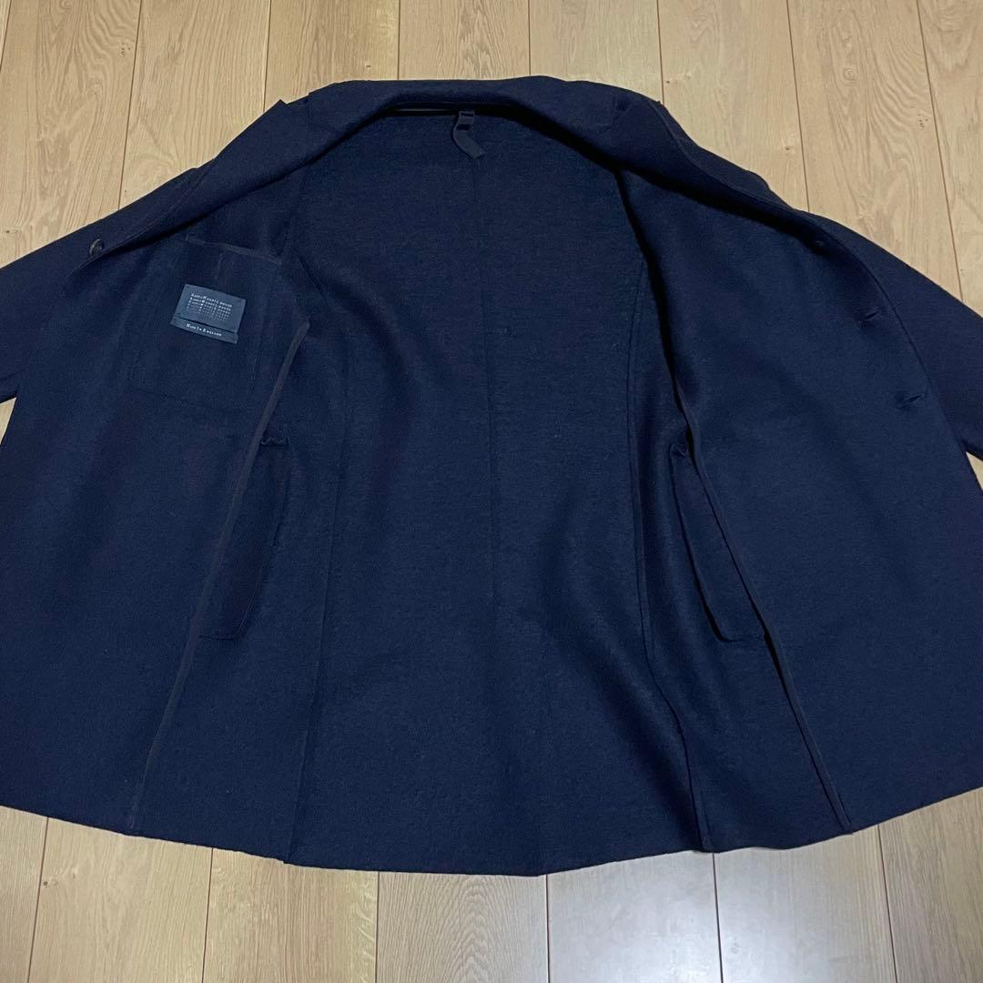 【美品】HARRIS WHARF LONDON チェスターコート46 M 英国製