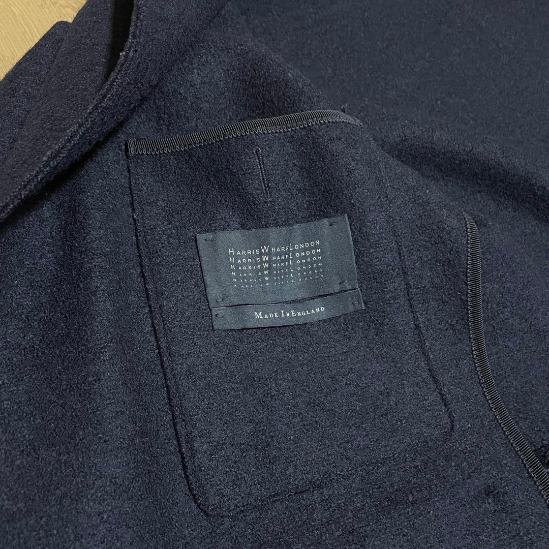 【美品】HARRIS WHARF LONDON チェスターコート46 M 英国製