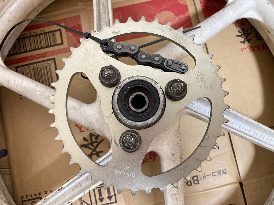 希少・極上品！XR100モタード用 17インチ換装コンプリートキット