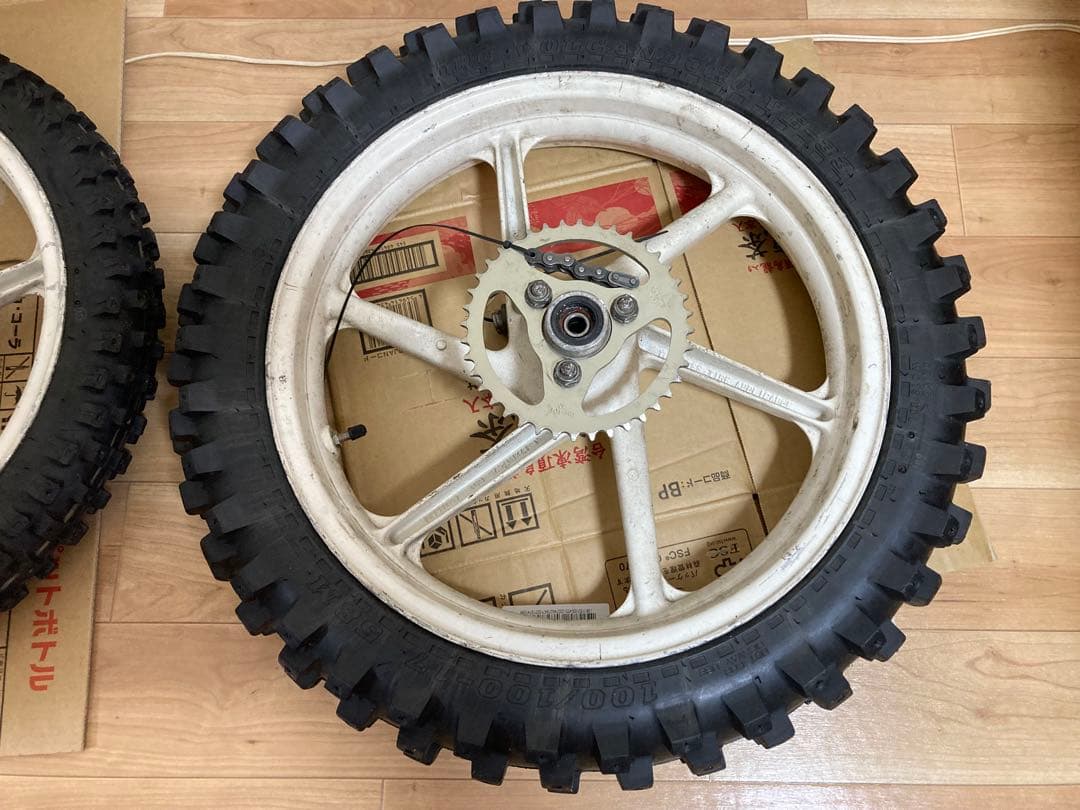 希少・極上品！XR100モタード用 17インチ換装コンプリートキット