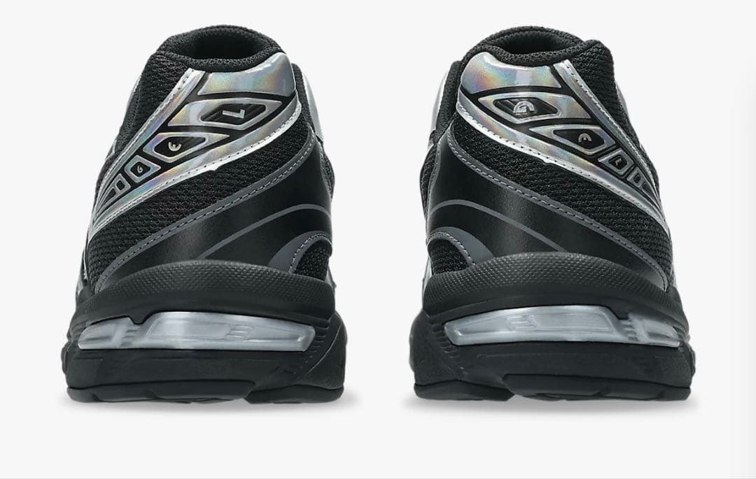 靴 asics GEL-1130 BLACK/PURE SILVER