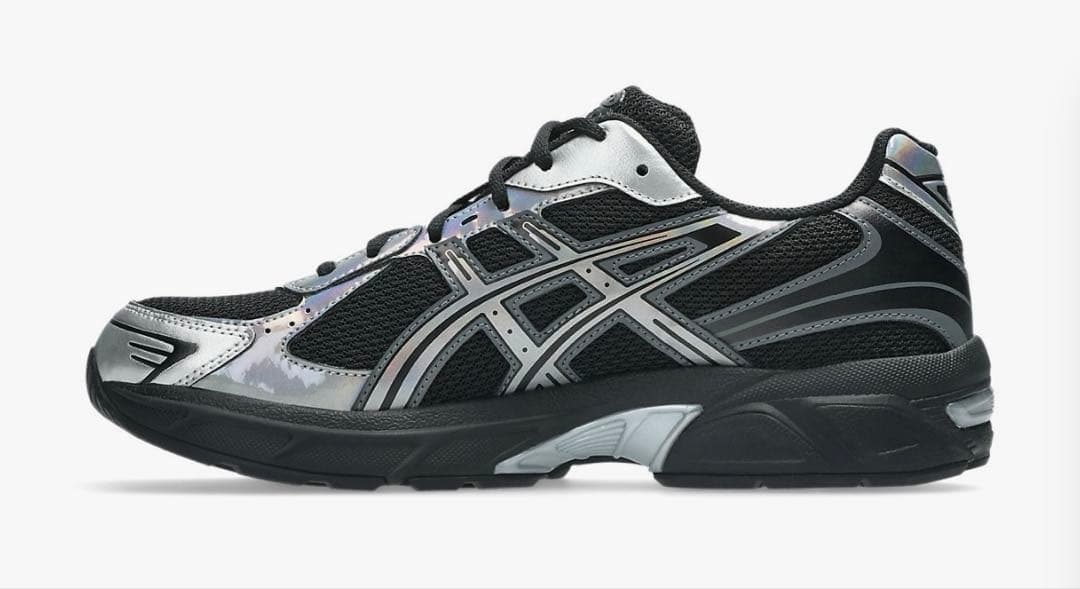 靴 asics GEL-1130 BLACK/PURE SILVER