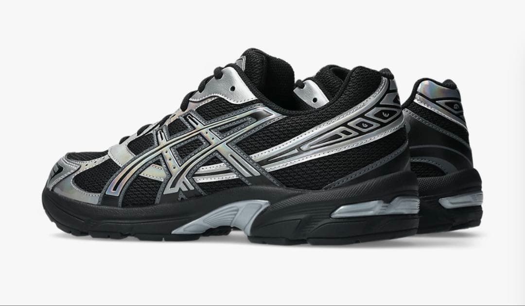 靴 asics GEL-1130 BLACK/PURE SILVER