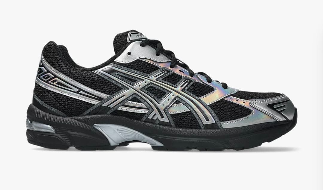 靴 asics GEL-1130 BLACK/PURE SILVER