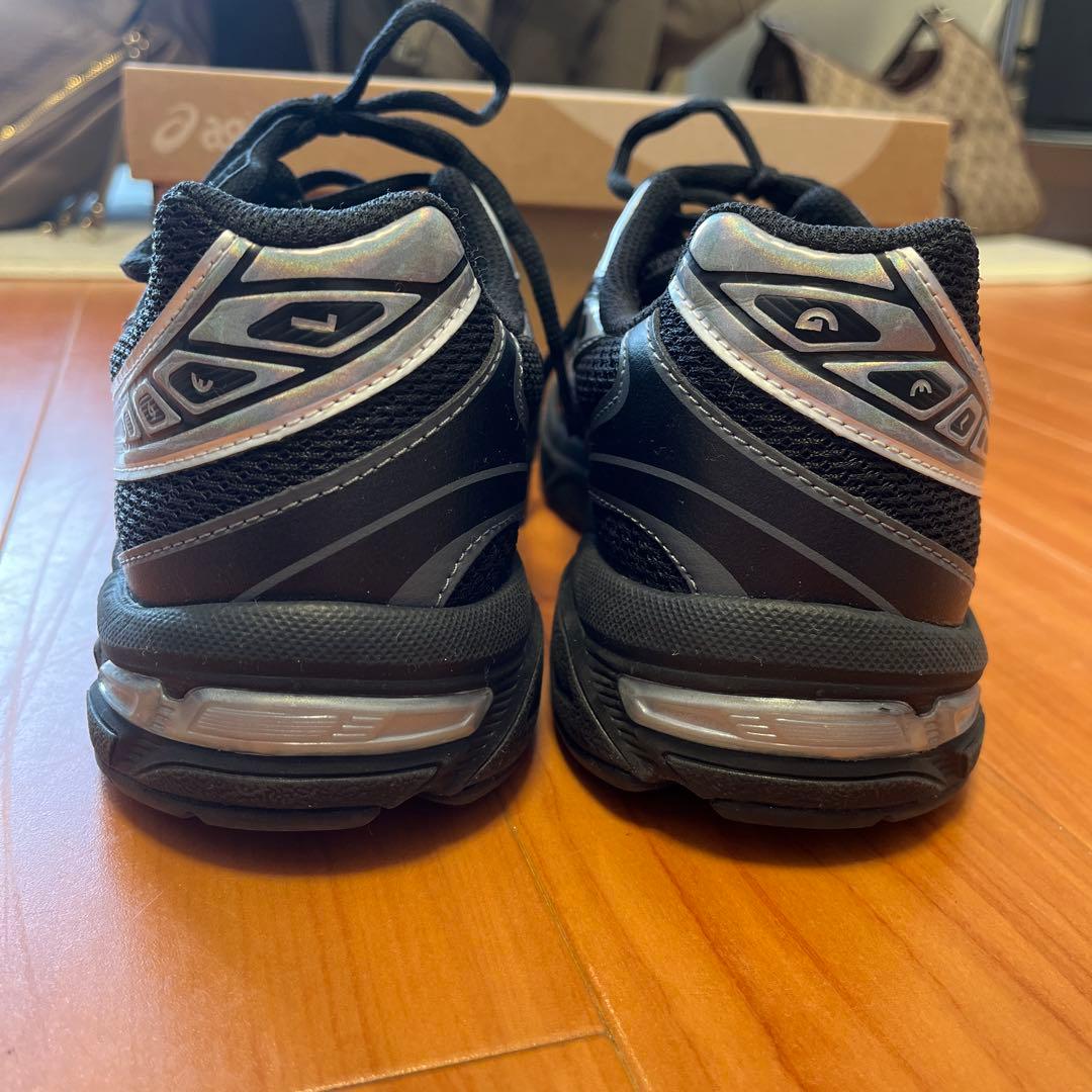 靴 asics GEL-1130 BLACK/PURE SILVER