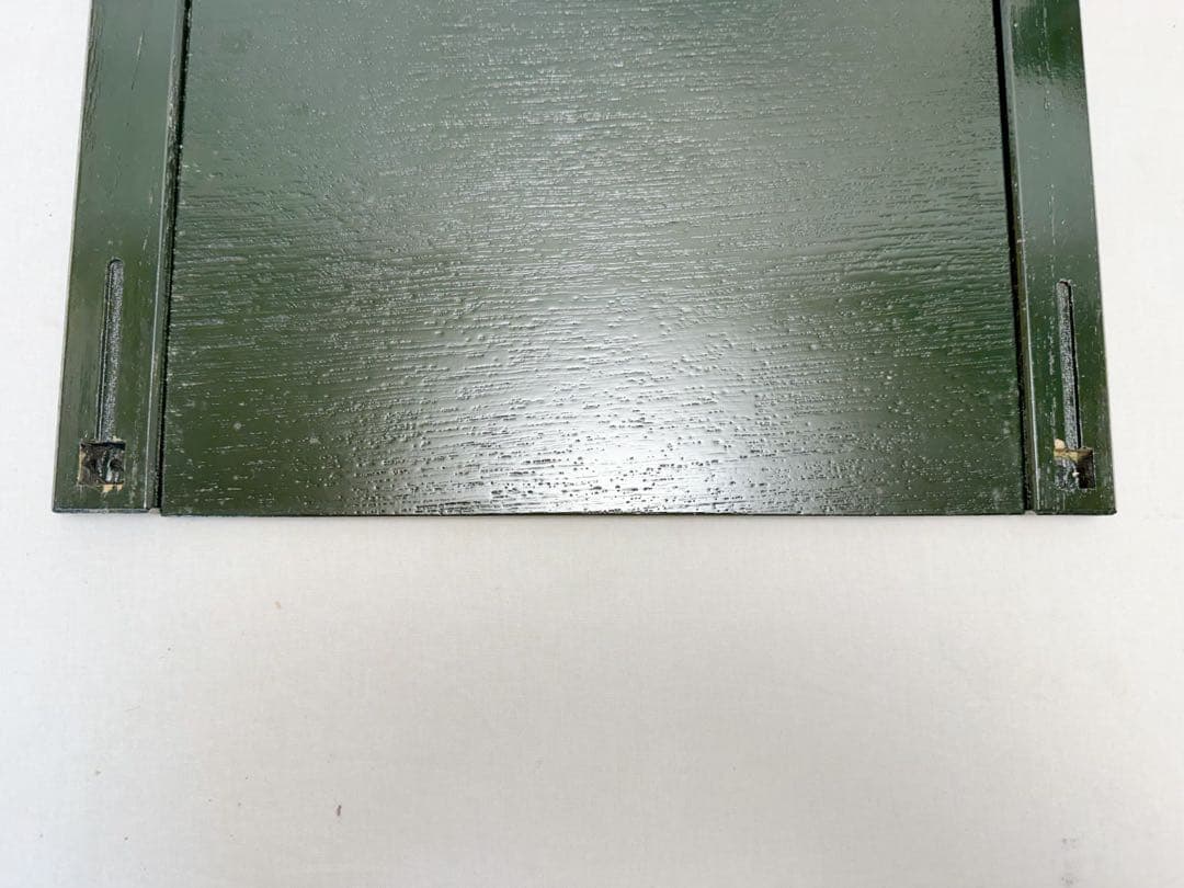 茶道具 碌々斎好写 糸巻棚 二重棚 青漆爪紅 組み立て式 元箱