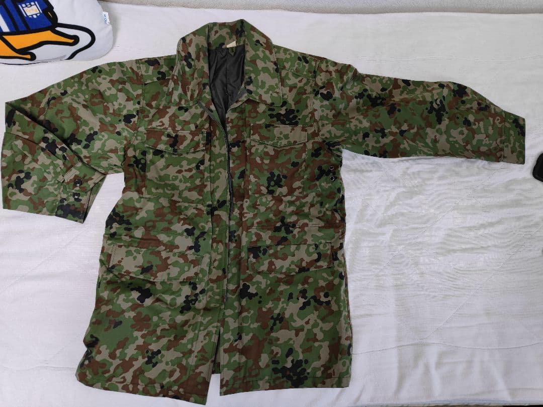 陸上自衛隊　迷彩作業外被　3A