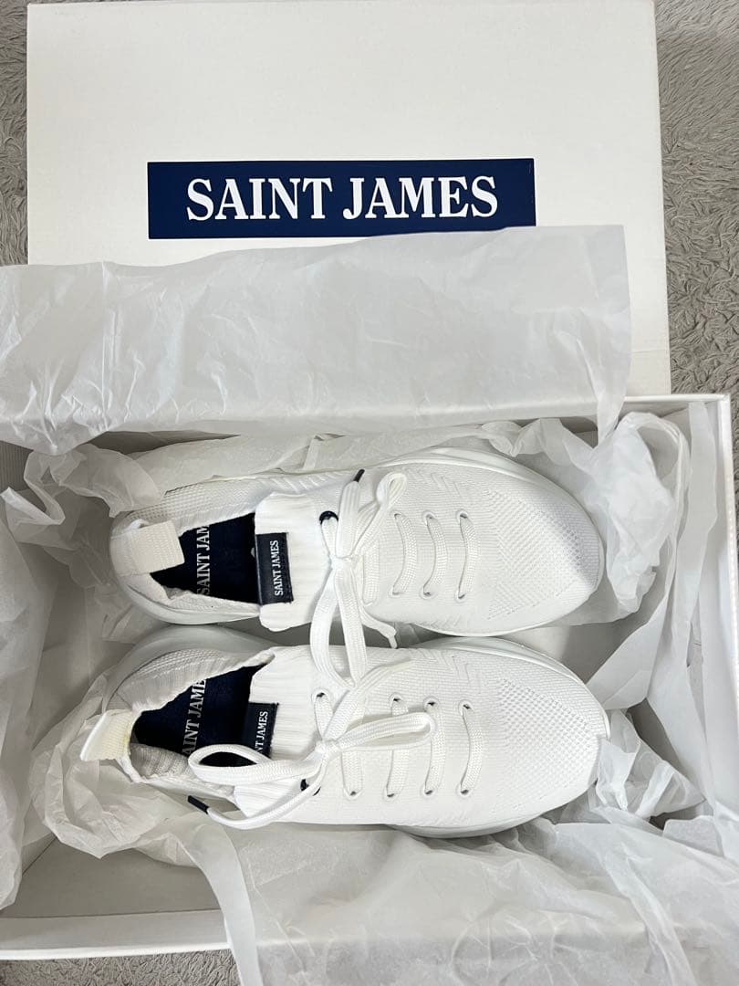 【新品未使用】フランスパビリオンスタッフ限定SAINT JAMES スニーカー