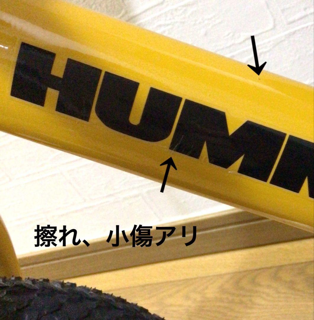 HUMMER ハマー ペダルなし トレーニングバイク キックバイク 自転車 黄色