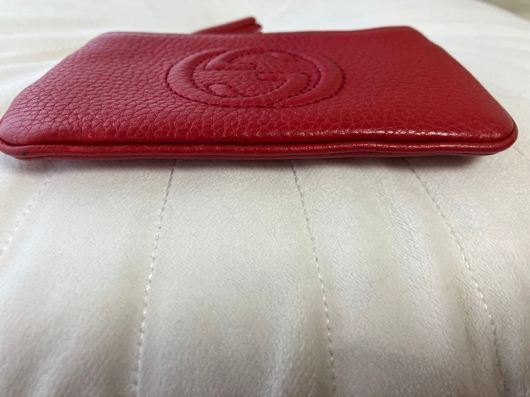 GUCCI グッチ キーケース ケース ソーホー インターロッキング 赤