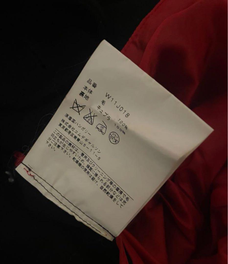 七分袖丈ダブルブレスト コート