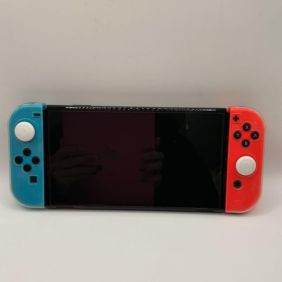 Nintendo Switch 有機ELモデル青/赤　動作確認済み　初期化済み