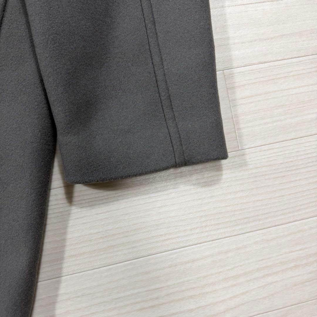 新品タグ付 SHIPSany XL ピュアウールメルトン ダブルチェスターコート