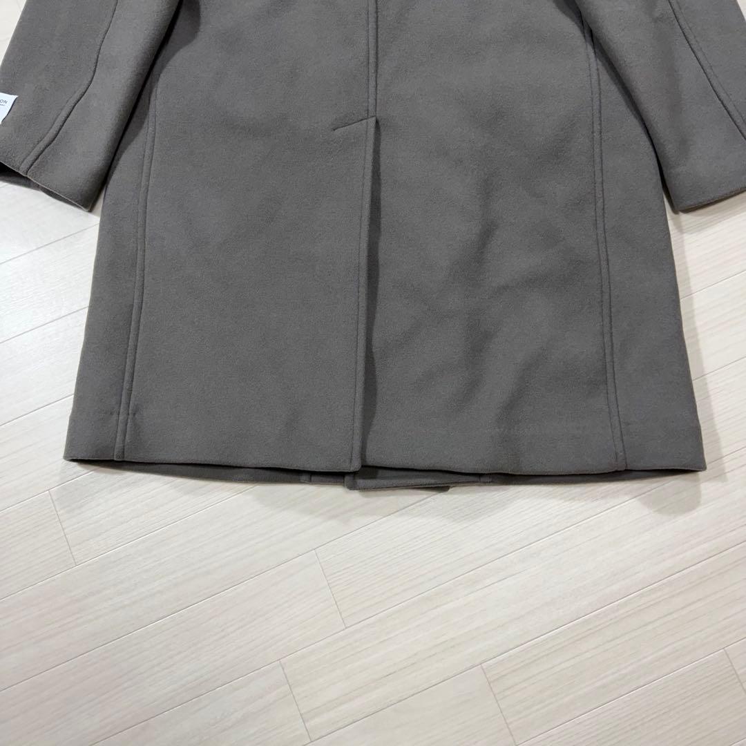 新品タグ付 SHIPSany XL ピュアウールメルトン ダブルチェスターコート