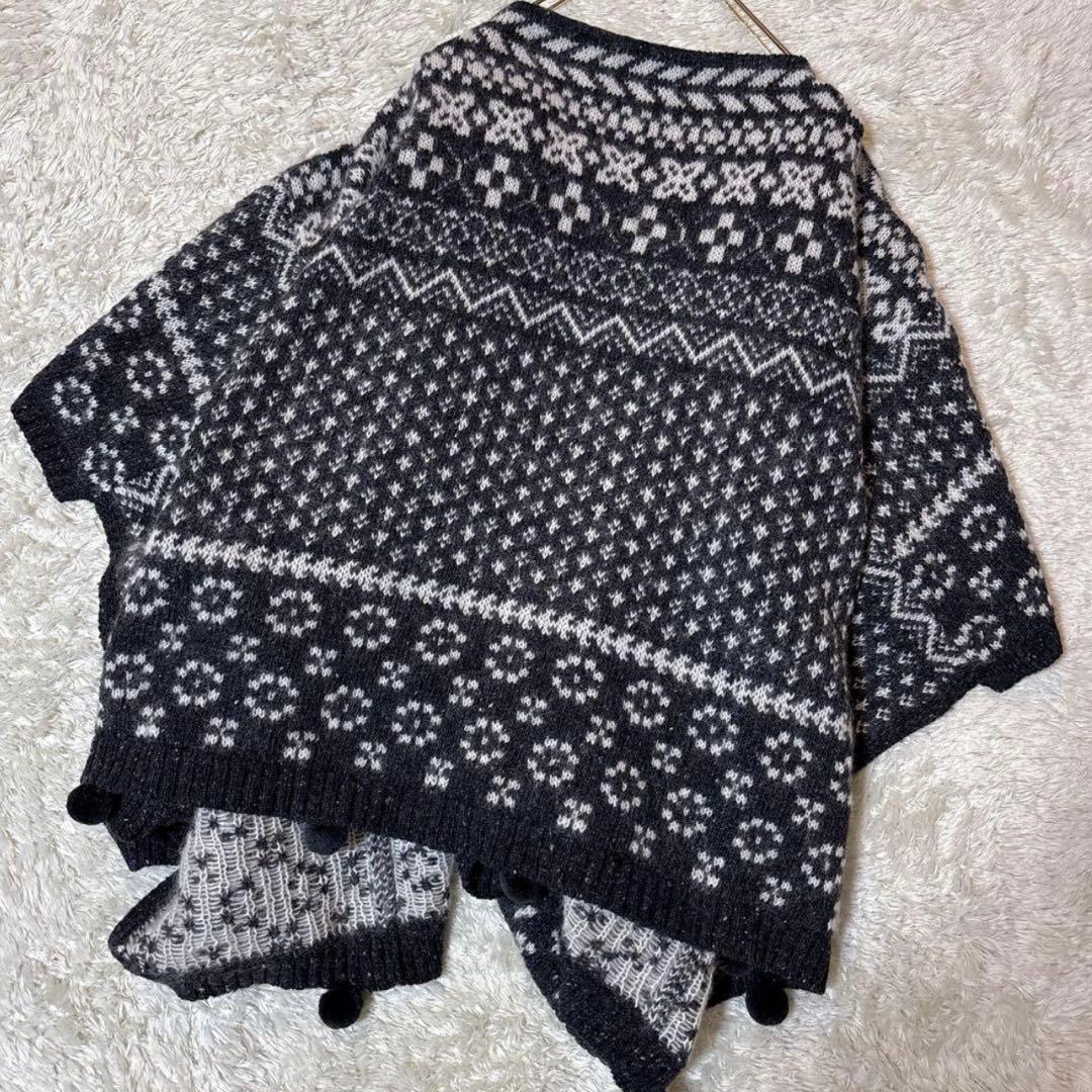 m*o様 美品＊マックスマーラ　ウィークエンド　総柄　ノルディック柄　ウール　モ