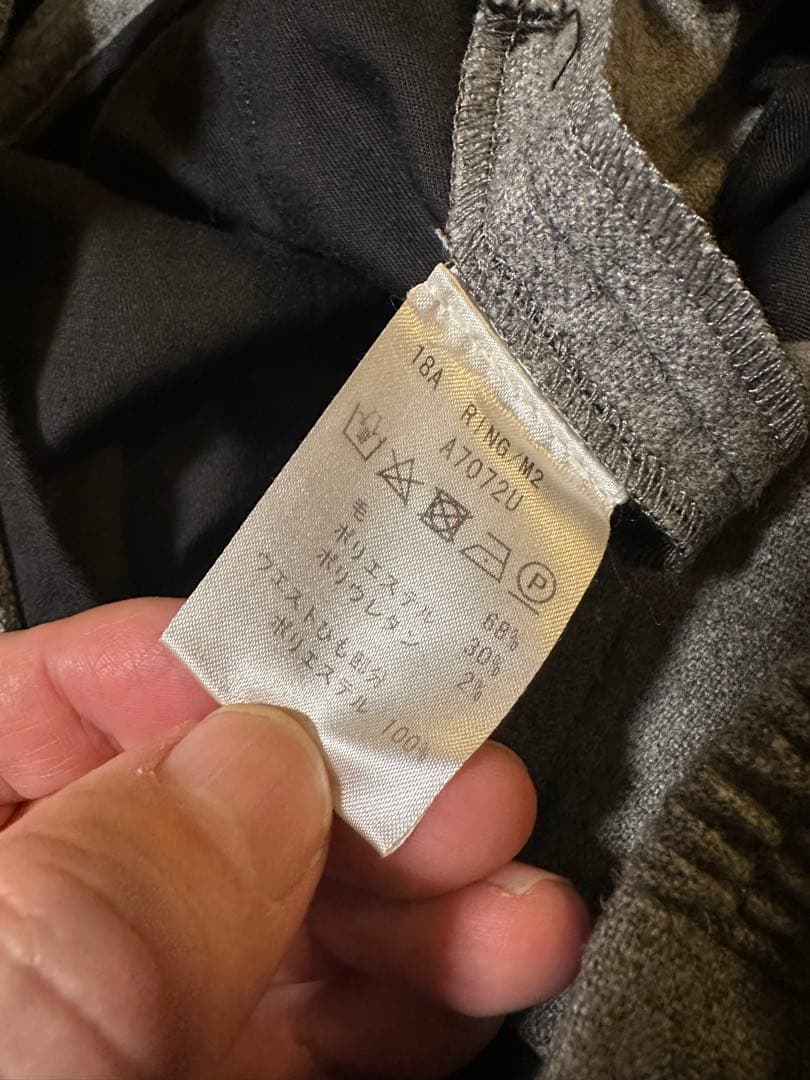 giab's ARCHIVIO ジャブス グレー 46 スラックス