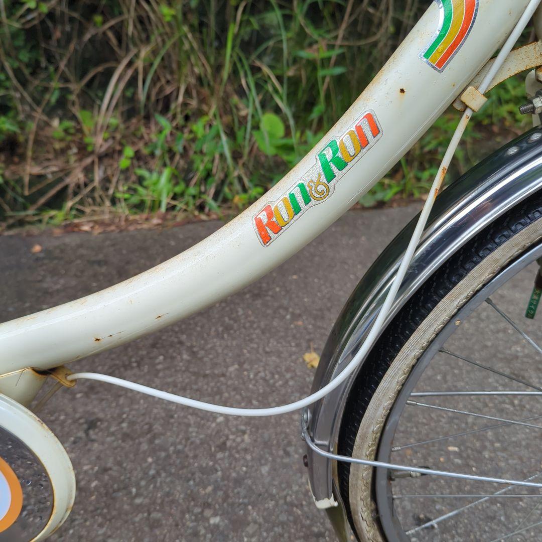 昭和レトロ　自転車　24インチ　ベース車　パンクあり　当時物マニア必見　送料別途