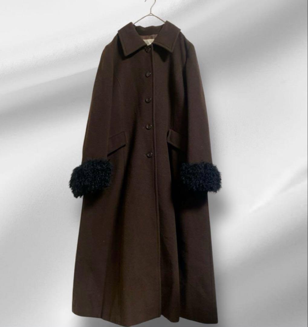 大きいサイズ！Aylesbury/ウール/ロングコート/ L L