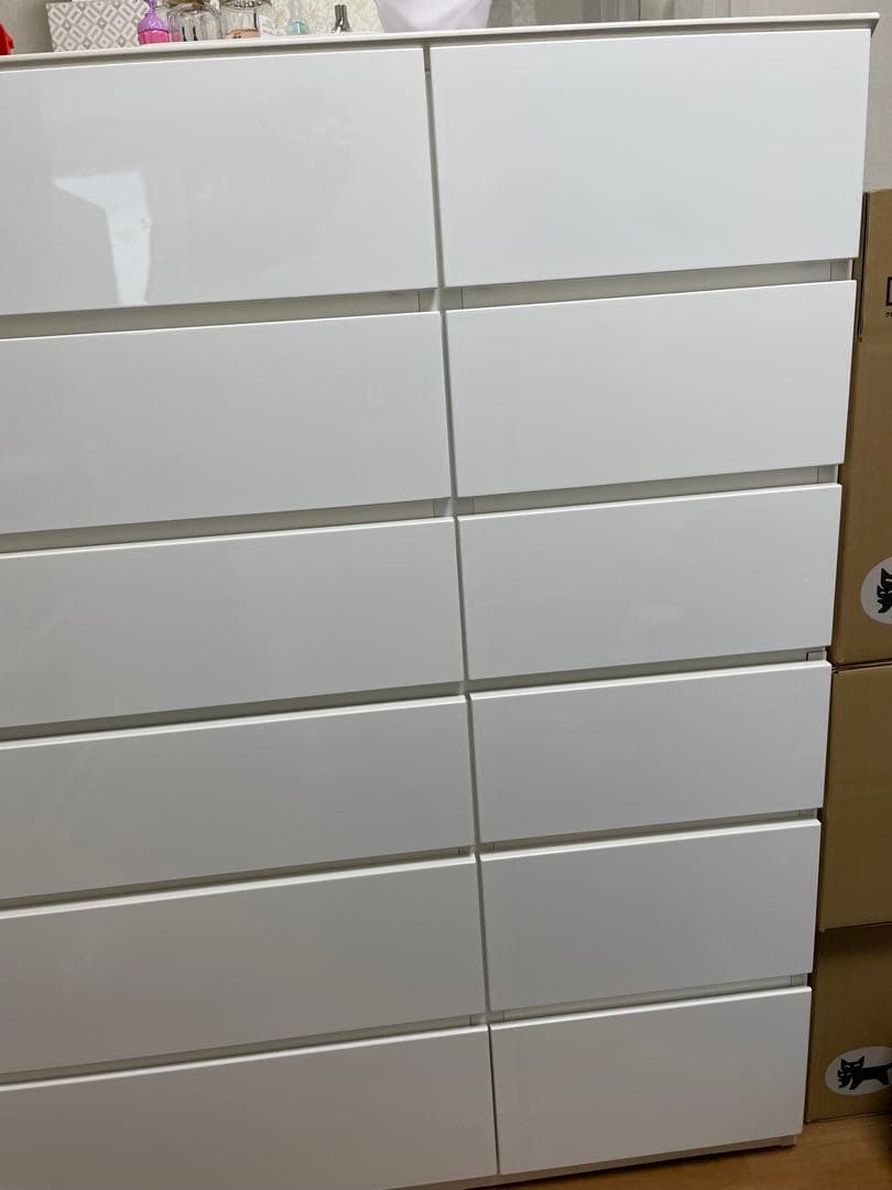 ニトリ ハイチェスト クエス 120-6HC 幅119cm 大容量収納 チェスト