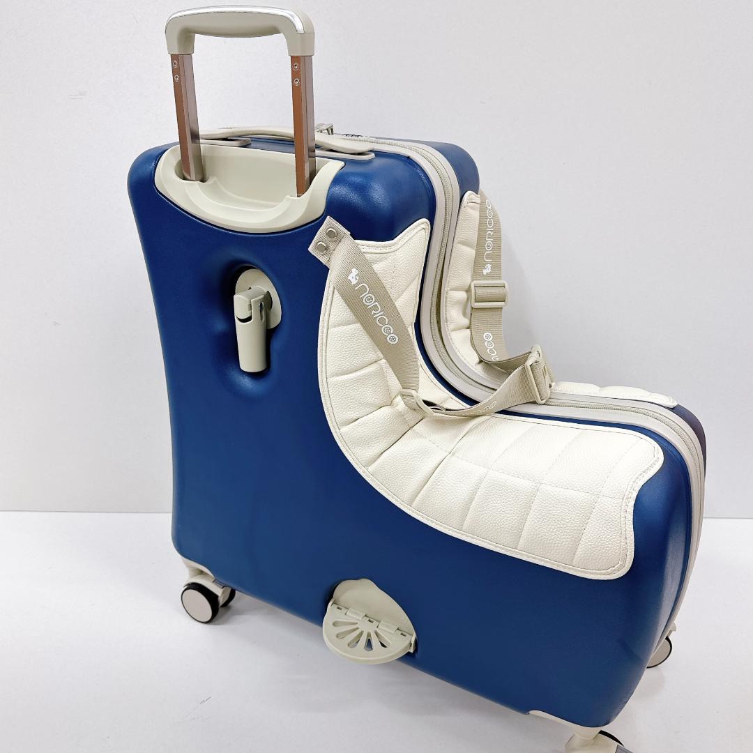 【美品】NORICCO ノリッコ おしり痛くないクッション付 乗れるスーツケース