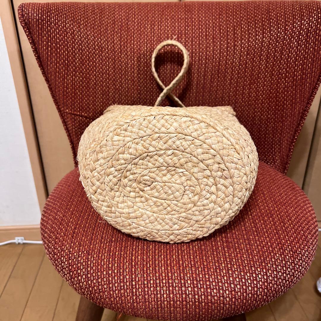 へレンカミンスキーラフィアショルダーバッグ