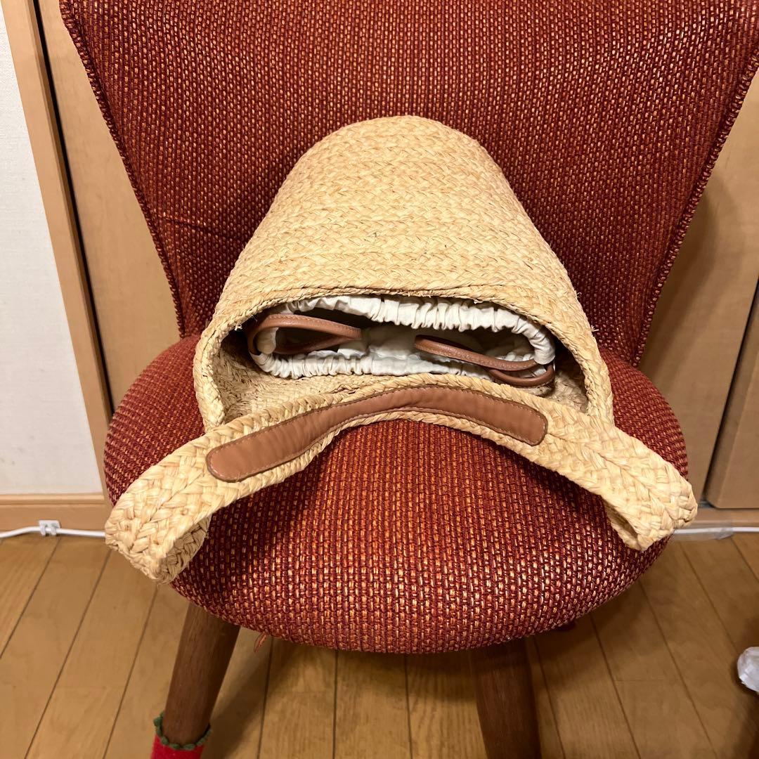 へレンカミンスキーラフィアショルダーバッグ