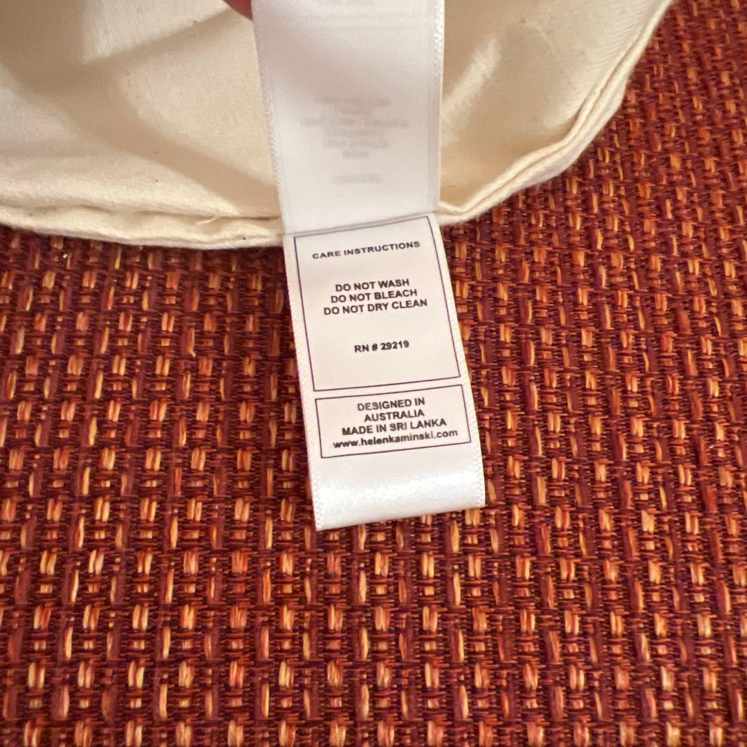 へレンカミンスキーラフィアショルダーバッグ