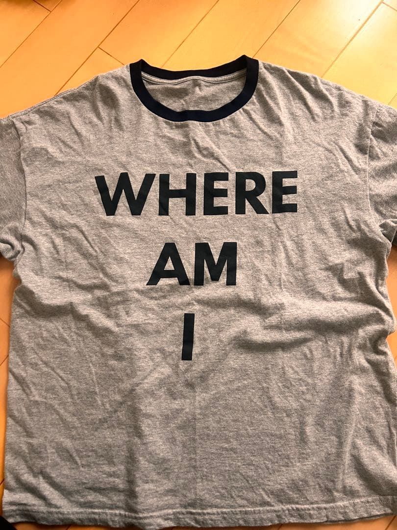 ch!iiibag リンガーTシャツ　グレー