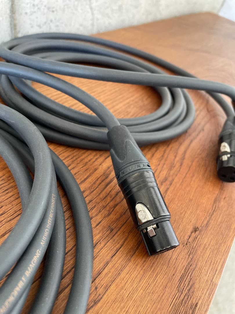 【ZAOLLA】XLR(メス)－RCA 3m (ペア) オーディオケーブル