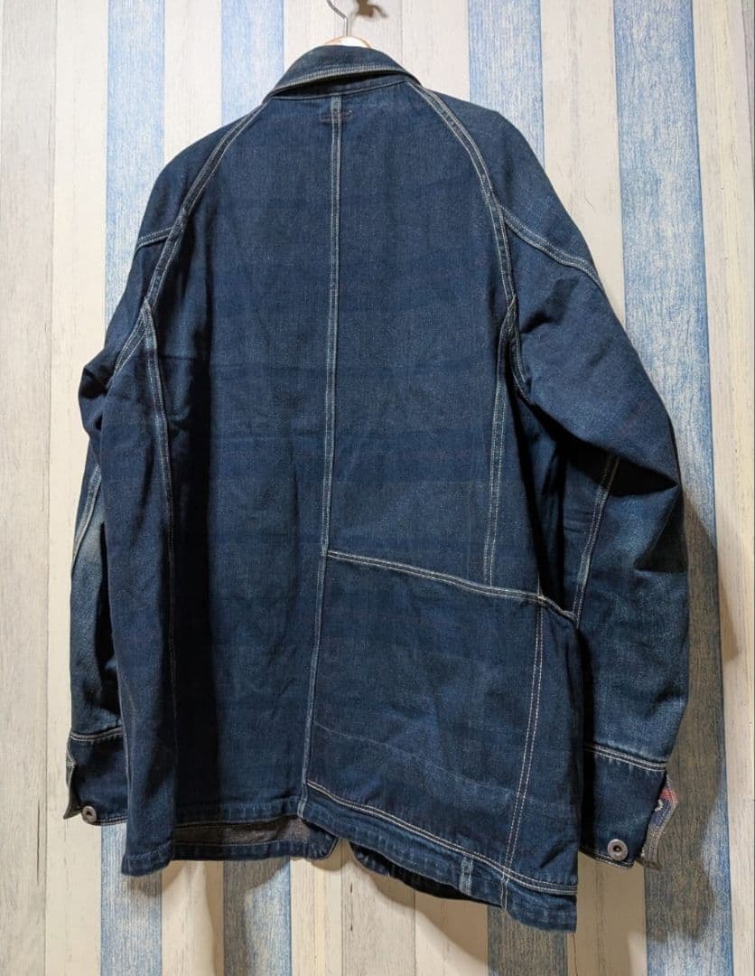 KAPITAL ネップライニングデニムCACTUSカバーオール Lサイズ