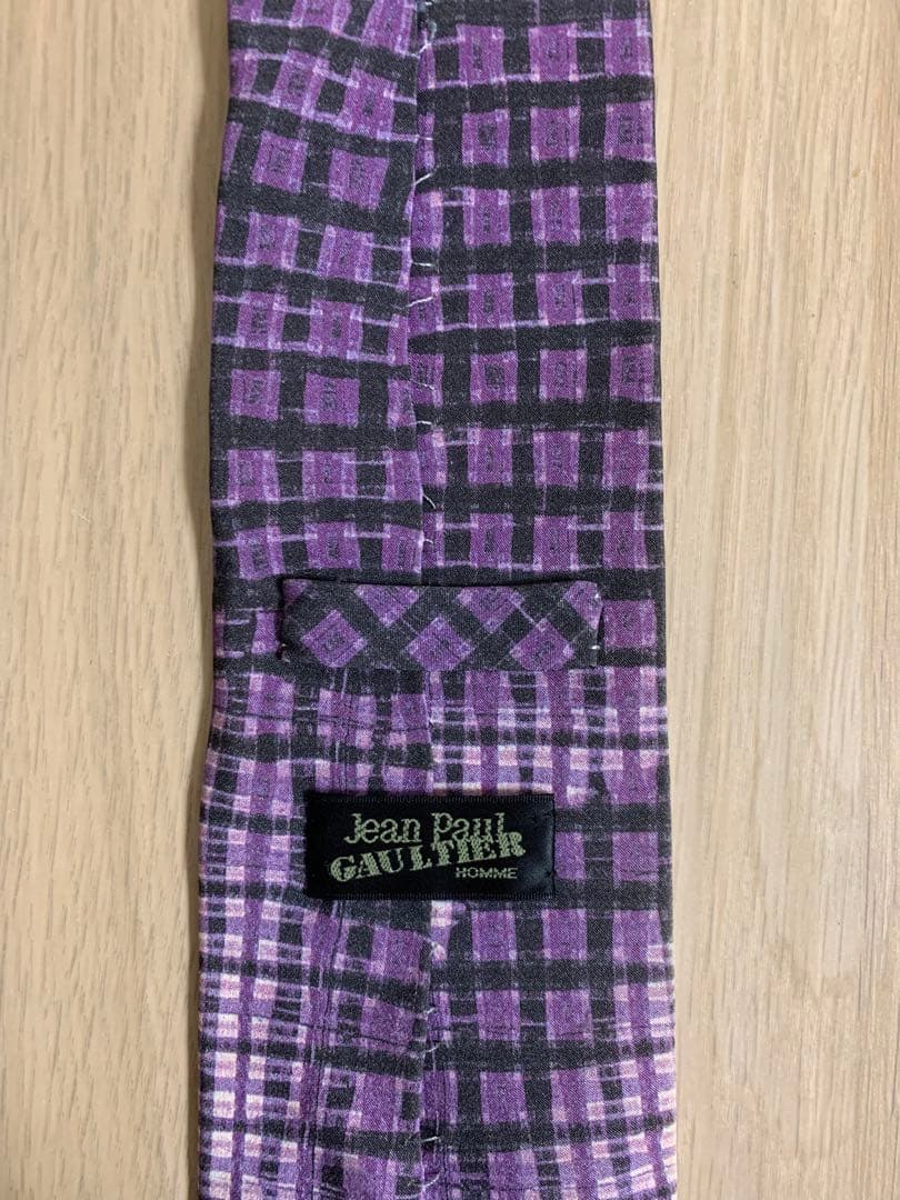 Jean Paul Gaultier 93SS ピクセル フェイス ネクタイ