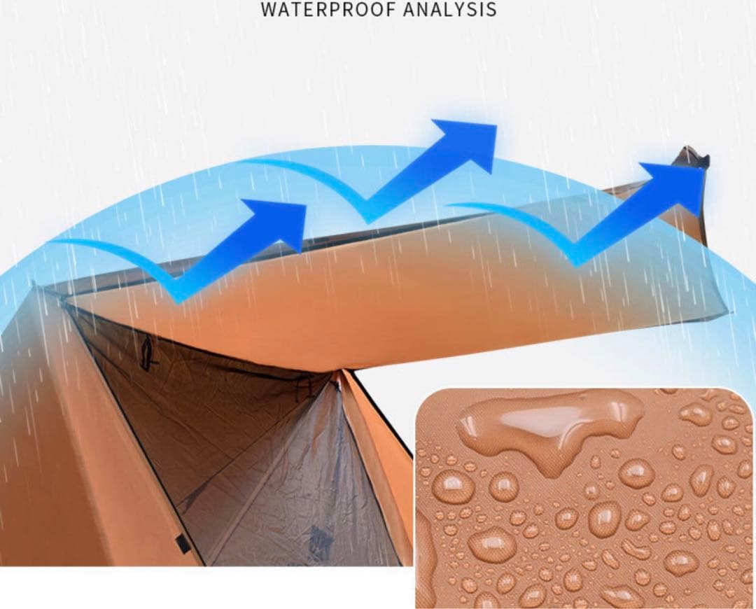 Geertop 山岳テント 1-2人用 防水
