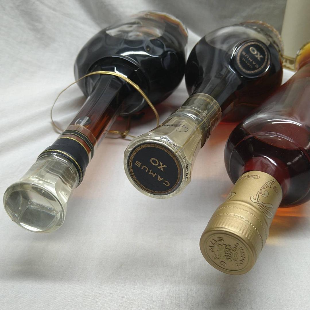 K204　カミュ　ナポレオンブック　ブランデー　XO　コニャック　まとめ　計5本