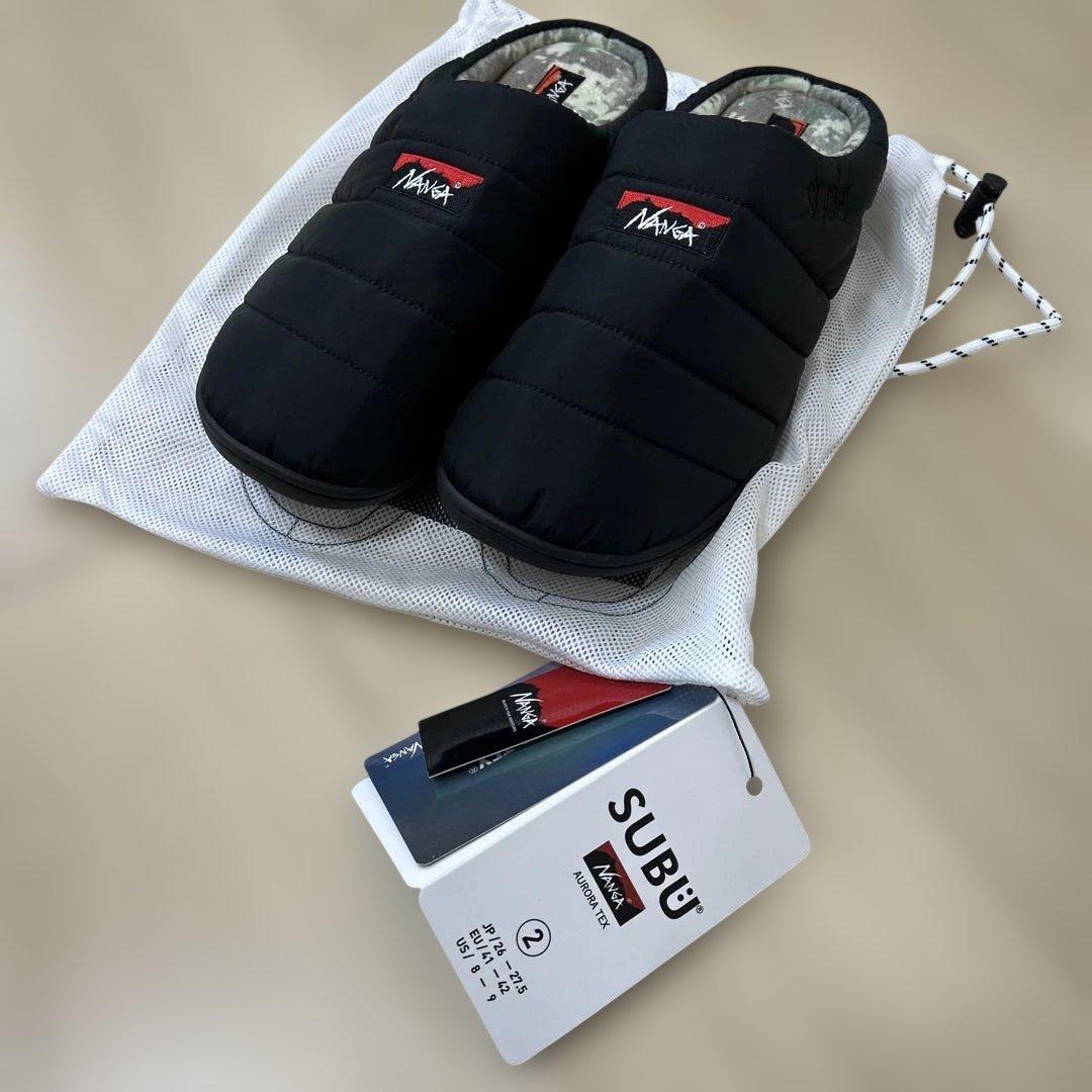 NANGA×SUBU AURORA TEX ブラック サイズ:2