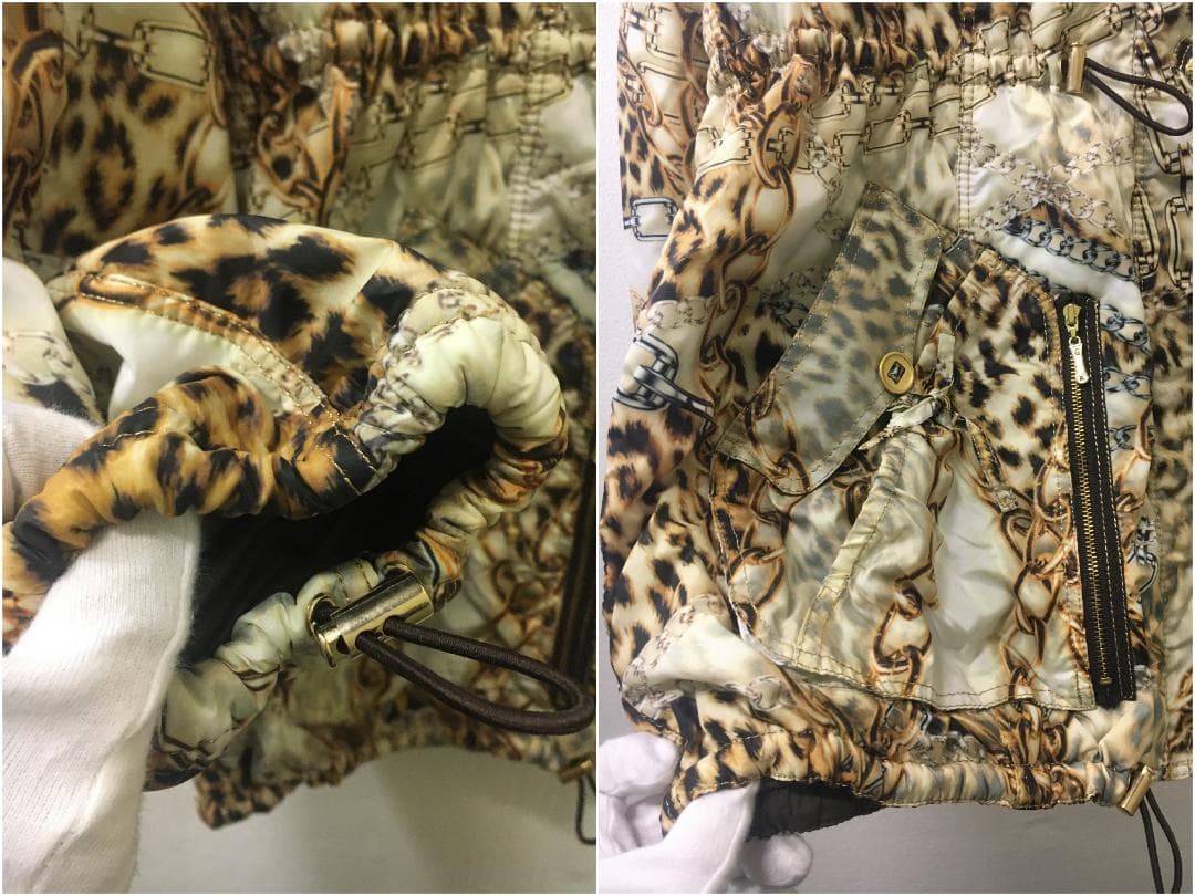 M)新品 伊太利屋 中綿コート ウインドブレーカー スプリングコート フード付