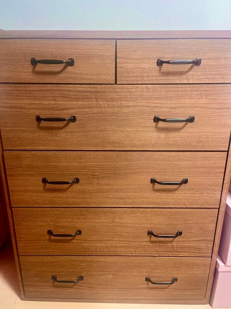 【最終値下げ】日本製 ブラウン木製チェスト