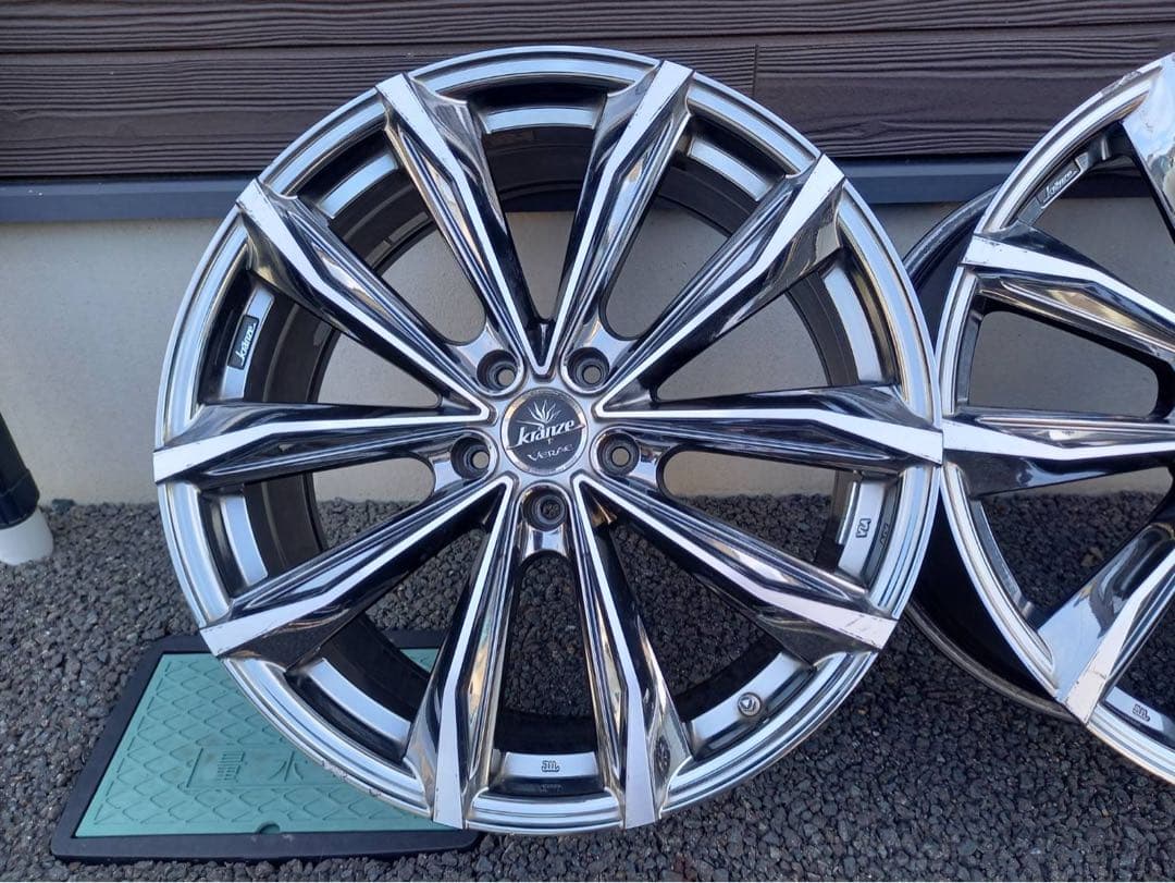 Weds Krane 20インチ クロームホイール 4本セット