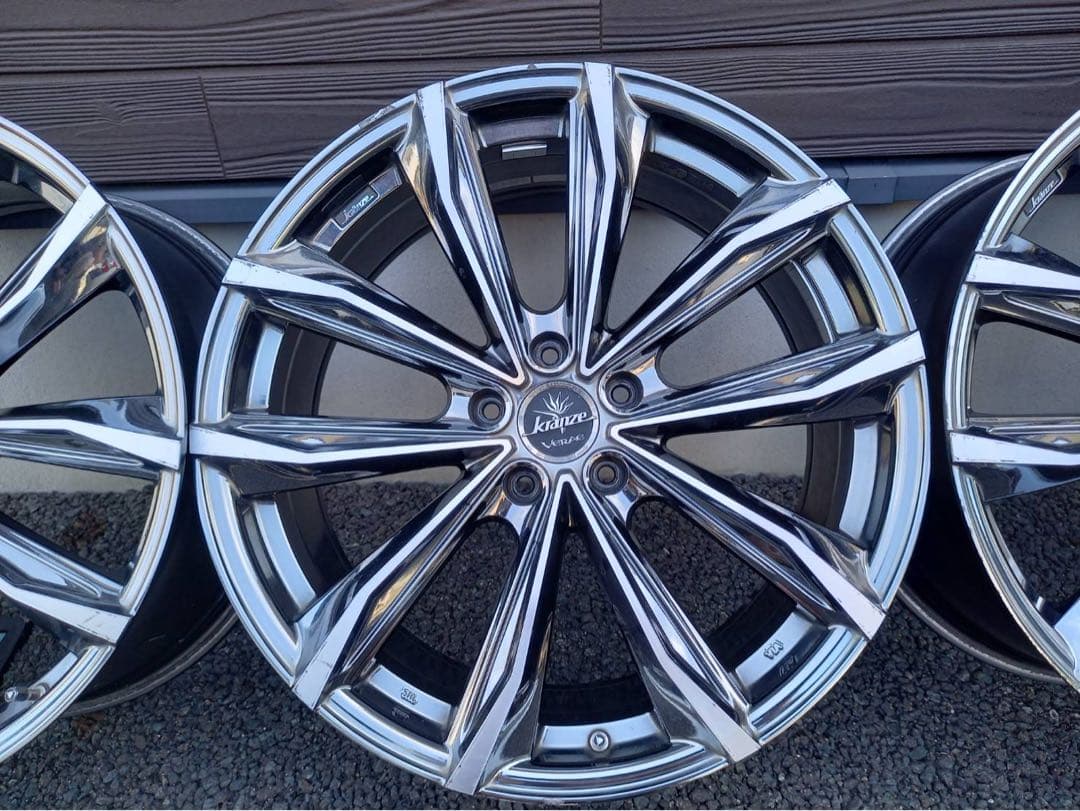 Weds Krane 20インチ クロームホイール 4本セット