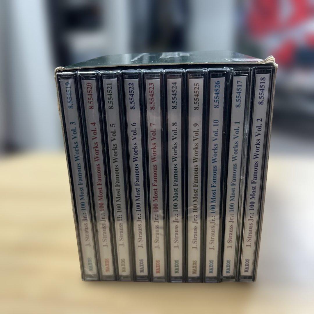 Johann Strauss Jr. 100曲 CDボックスセット