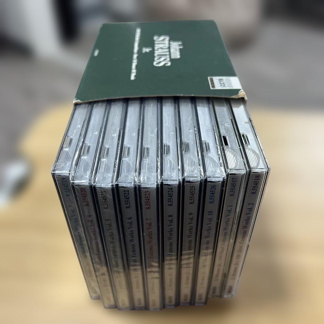 Johann Strauss Jr. 100曲 CDボックスセット