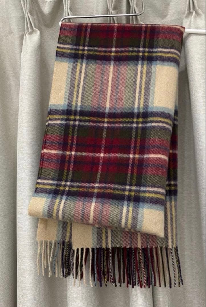 ジョンストンズ ストール 特注サイズ 50cm幅 ヘシアンドレススチュワート