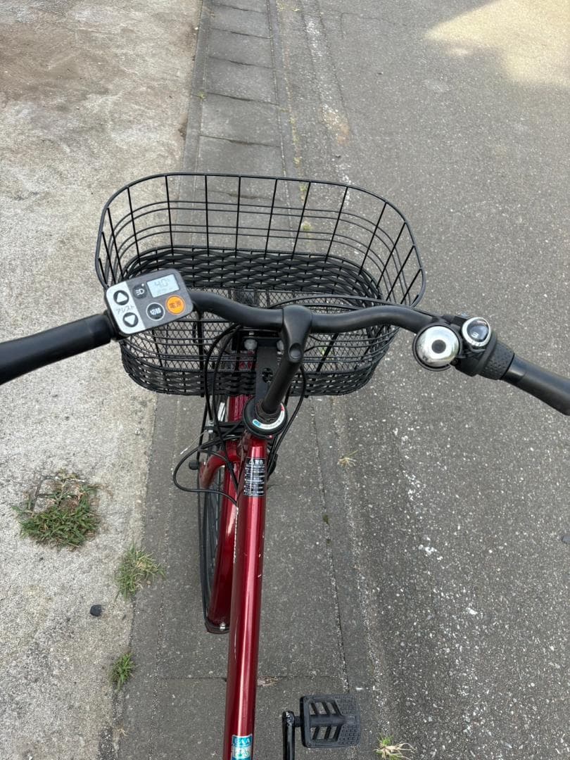 2023年モデル　パナソニック ティモ・A 内装3段 マチュアレッド 電動自転車