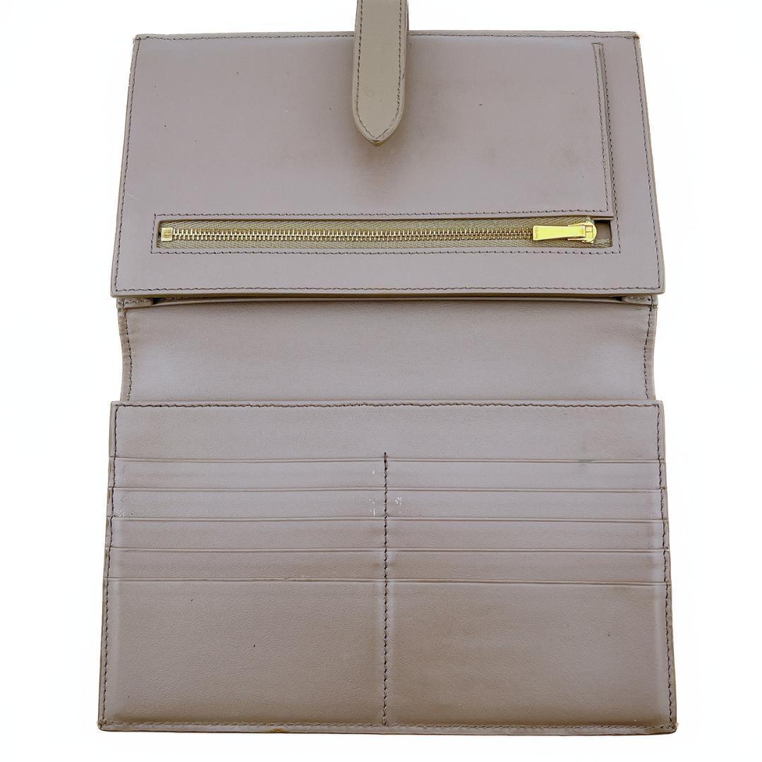 CELINE セリーヌ ラージストラップ 2つ折り長財布 マルチファンクション