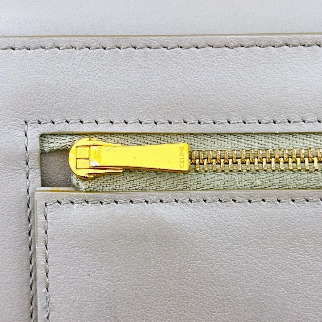 CELINE セリーヌ ラージストラップ 2つ折り長財布 マルチファンクション