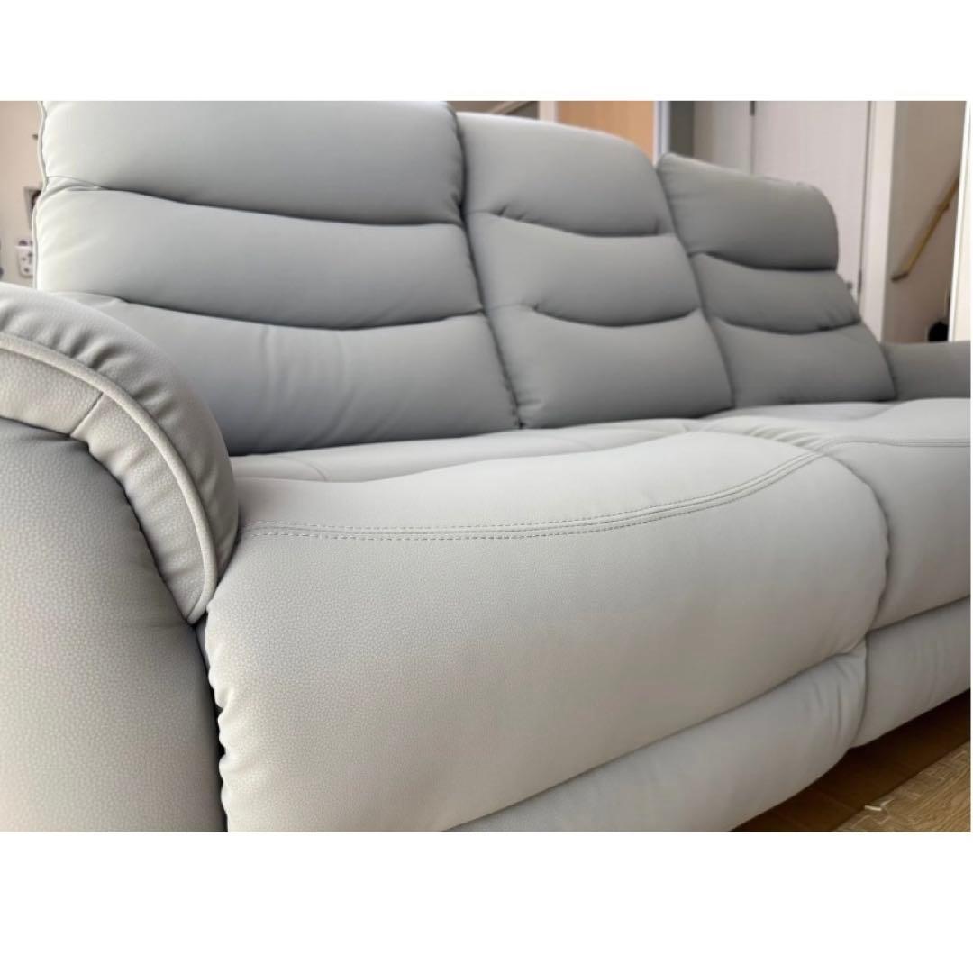 【美品！】ニトリ　リクライニングソファ