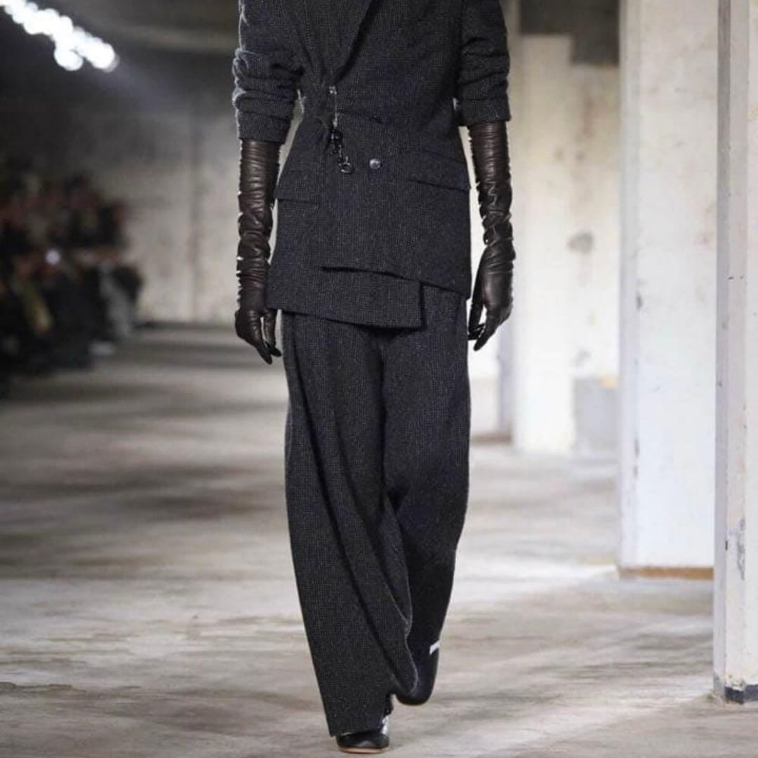 dries van noten 24aw ツイードパンツ