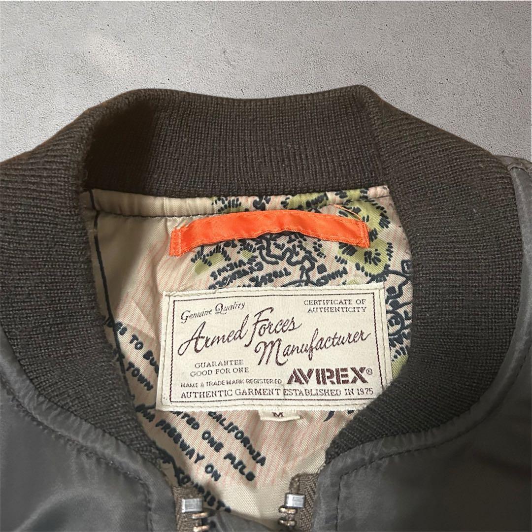 【稀少】AVIREX アヴィレックス MA-1 フライトジャケット M