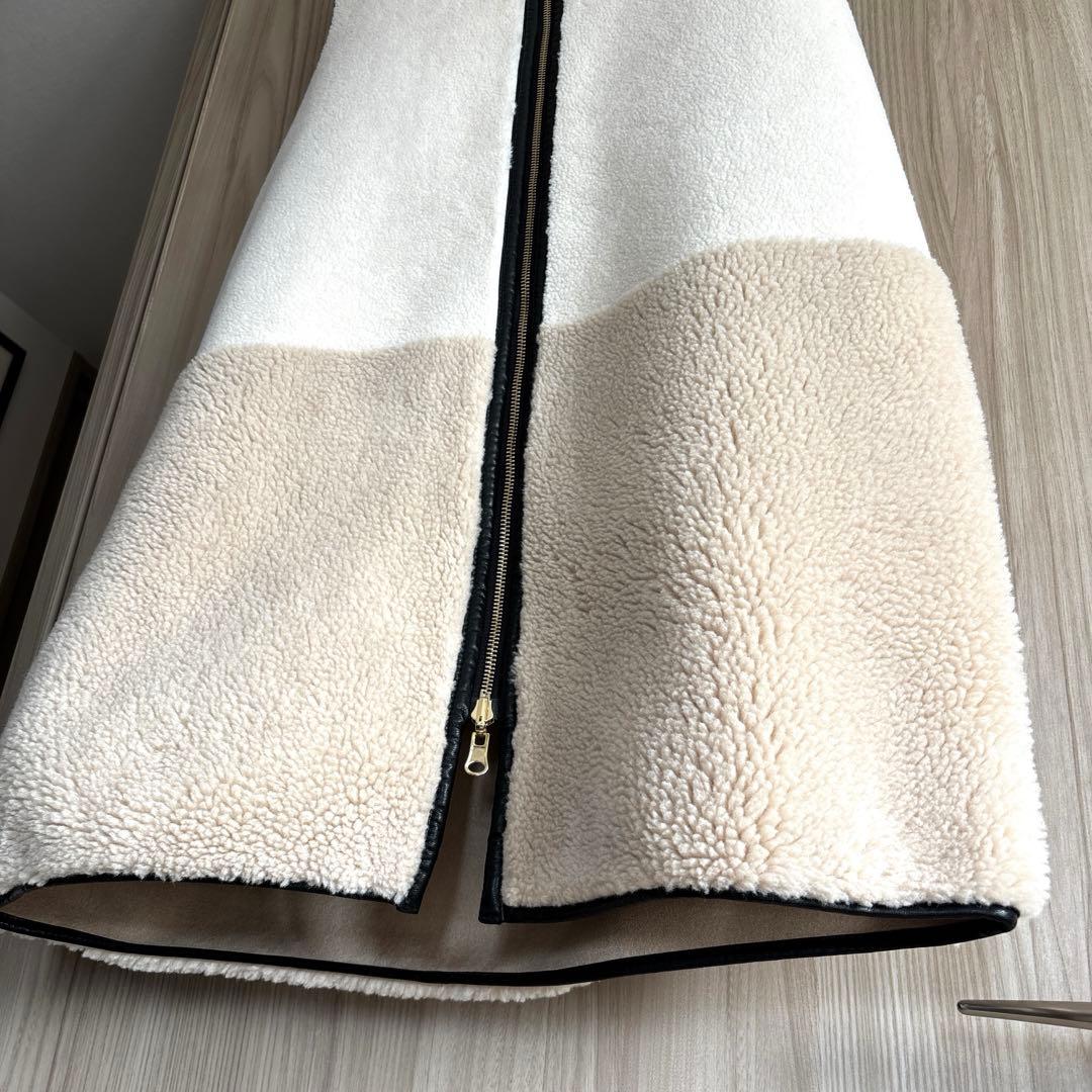 Risley リズレー バイカラーボアベスト